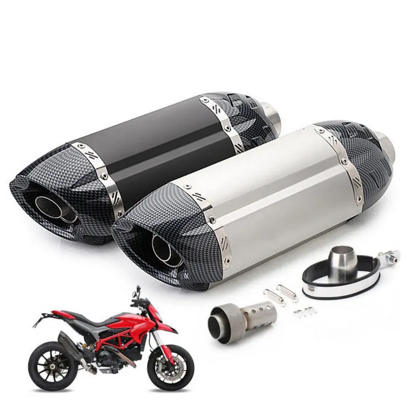 Выхлопная труба мотоцикла модифицированный глушитель CBR600 MT07 Z800 ninja er6n z1000 TTR YBR YZF