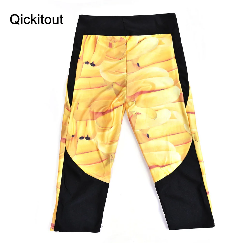 Летние Стильные сексуальные женские штаны с 7 точками модные фруктовые сладкие