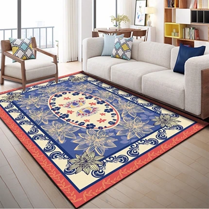 Carpet2 Коврики и ковры в персидском стиле для дома, гостиной, спальни, большого размера, ковер для домашнего декора, Противоскользящий коврик для пола, прикроватный коврик - Цвет: Carpet2