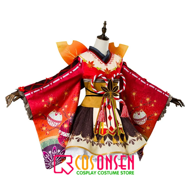 Love Live! Осенний костюм для косплея Kunikida Hanamaru ONSEN все размеры маскарадный |