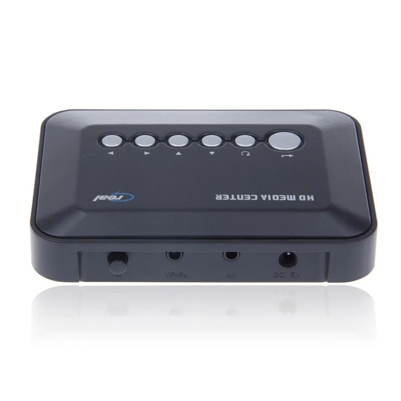 JEDX C100 мульти медиаплеер мини HD 720P Автомобильный медиаплеер ТВ коробка поддержка 1280*720p MKV RM AV SD USB SDHC MMC с автомобильным адаптером