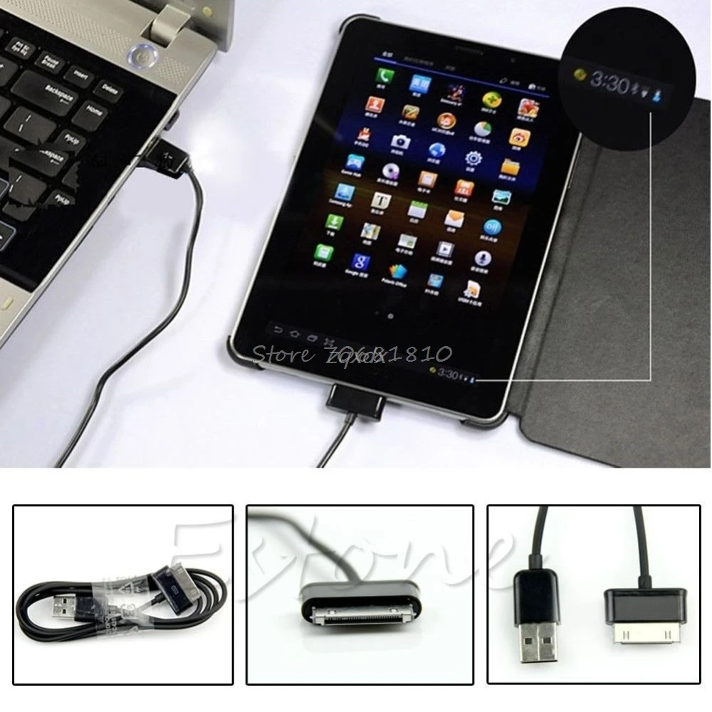 1 м/2 м/3 м USB кабель для синхронизации данных и зарядки для samsung Galaxy Tab 2 7 8,9 10," P1000 и Прямая поставка