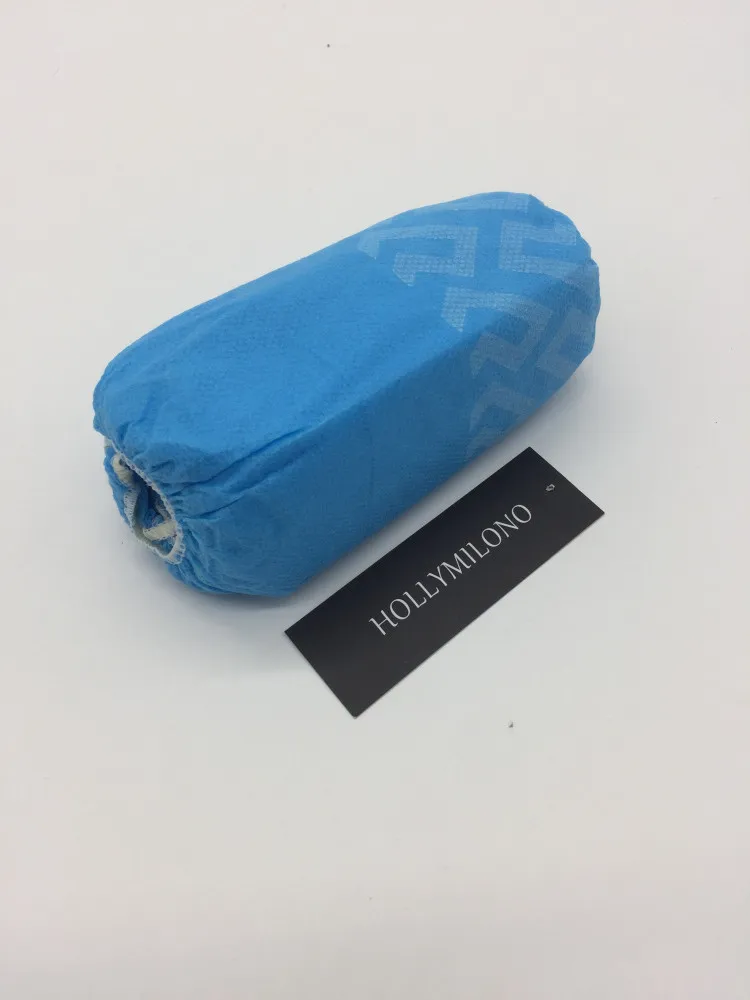 BLUE 5PAIRS 5 пар больших чехлов для обуви, NON-WOVEN тканевые чехлы для женщин, мужчин, детей, подростков, XL, XXXL, 35-45 - Цвет: BLUE 5PAIRS