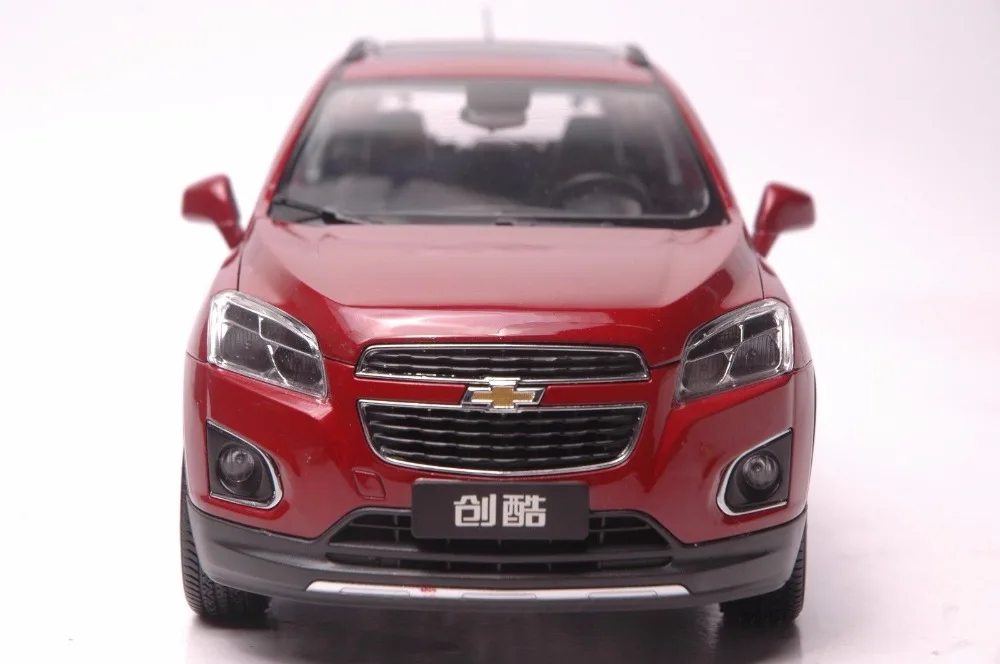 1:18 литая модель для GM Cherolet Шевроле Тракс красный Мини SUVAlloy игрушка автомобиль миниатюрная коллекция подарки