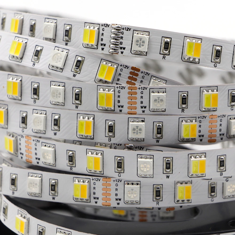 5 м 5050 SMD 300 Светодиодная лента Водонепроницаемая RGBW RGB CCT Гибкая светодиодная