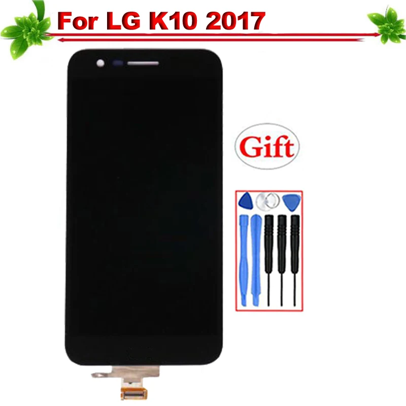 Ips для LG K10 2017 ЖК дисплей с сенсорным экраном дигитайзер сборка Замена M250 M250N M250E