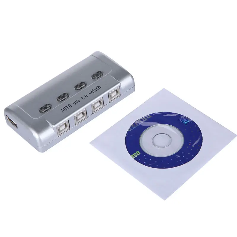4 порта USB 2 0 автоматический переключатель драйвер для принтера мыши контроль