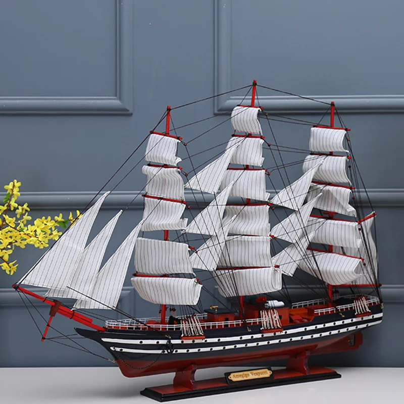 LUCKK 100 см AMERIGO VESPUCCI деревянная модель кораблей, украшение для дома и интерьера, дерево для сборки, классические игрушки, строительный подарок