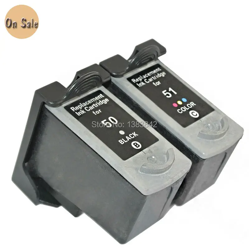 Hisaint For Canon PG50 CL51 PG 50 CL 51 Ink Cartridge PG-50 CL-51 Pixma iP2200 iP6210D iP6220D MP150 MP160 MP170 MP180 MP450 | Компьютеры