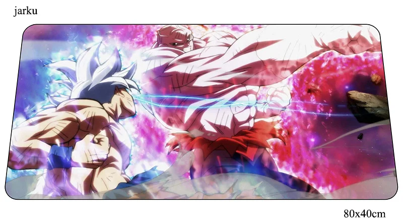 Коврик для мыши dragon ball 800x400x2 мм игровой коврик для мыши Аниме подарок офисный notbook Настольный коврик гелевый padmouse игры pc gamer коврики