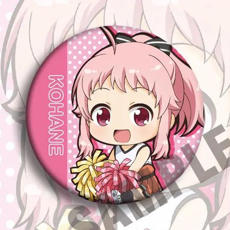 Брошь с акриловыми бусинами 58 мм аниме Hatoya Kohane Arima Hizume Sawatari Uki Tatejima