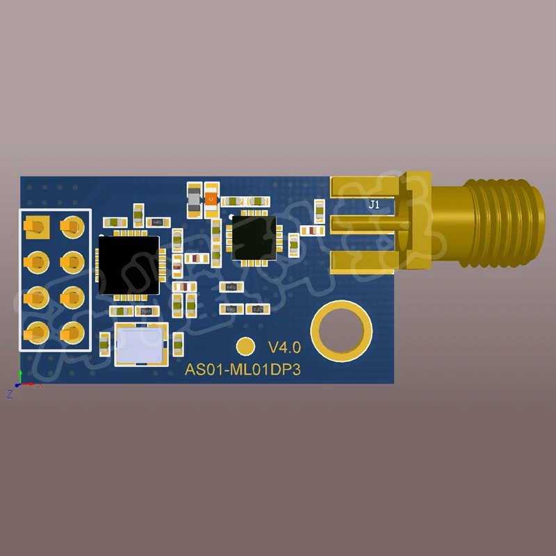 Беспроводной радиочастотный модуль 2 4G NRF24L01 + PA LNA 1 5 км SPI беспроводной передачи