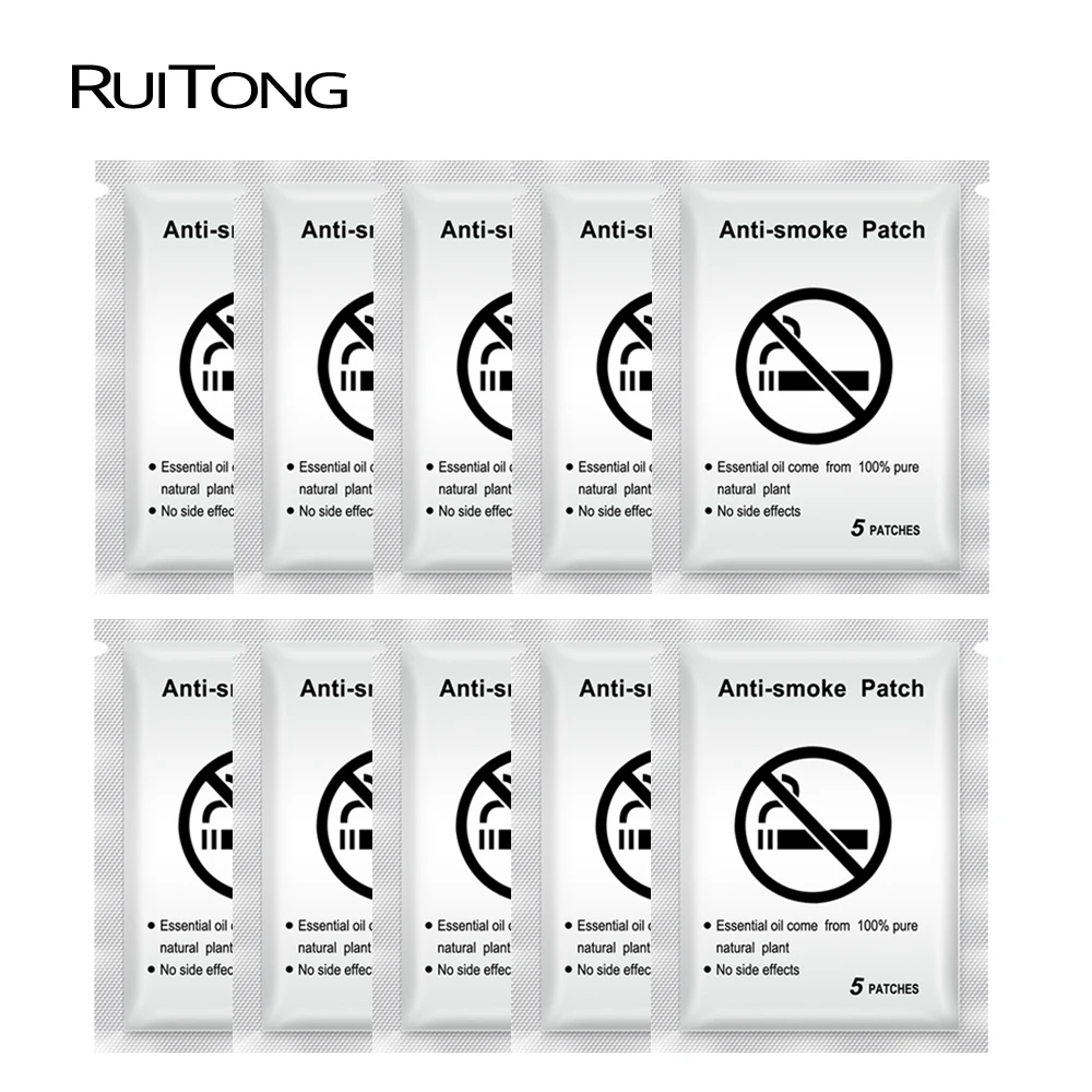 RuiTong 50 шт./лот китайская медицина пластыри против дыма пластырь для курения 100%
