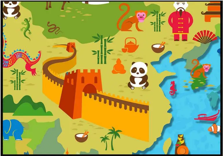 Индивидуальные 3d фотообои Настенные обои Детские Мультяшные животные