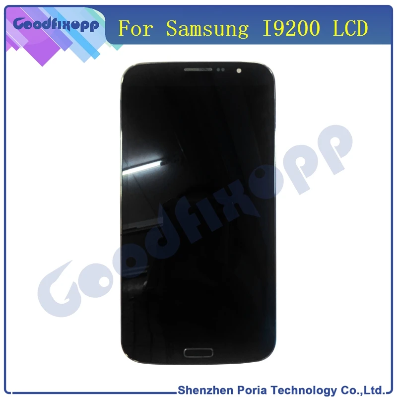 Жк-дисплей с рамкой для Samsung Galaxy Mega 6 3 дюйма i9200 i9205 сенсорный экран дигитайзером в