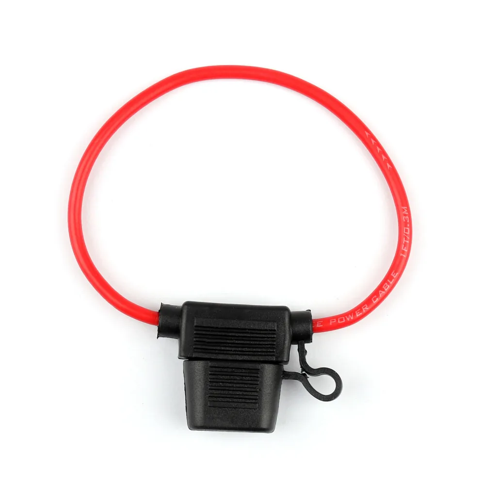 Мини держатель предохранителя Areyourshop водонепроницаемый проводный кабель 12AWG для