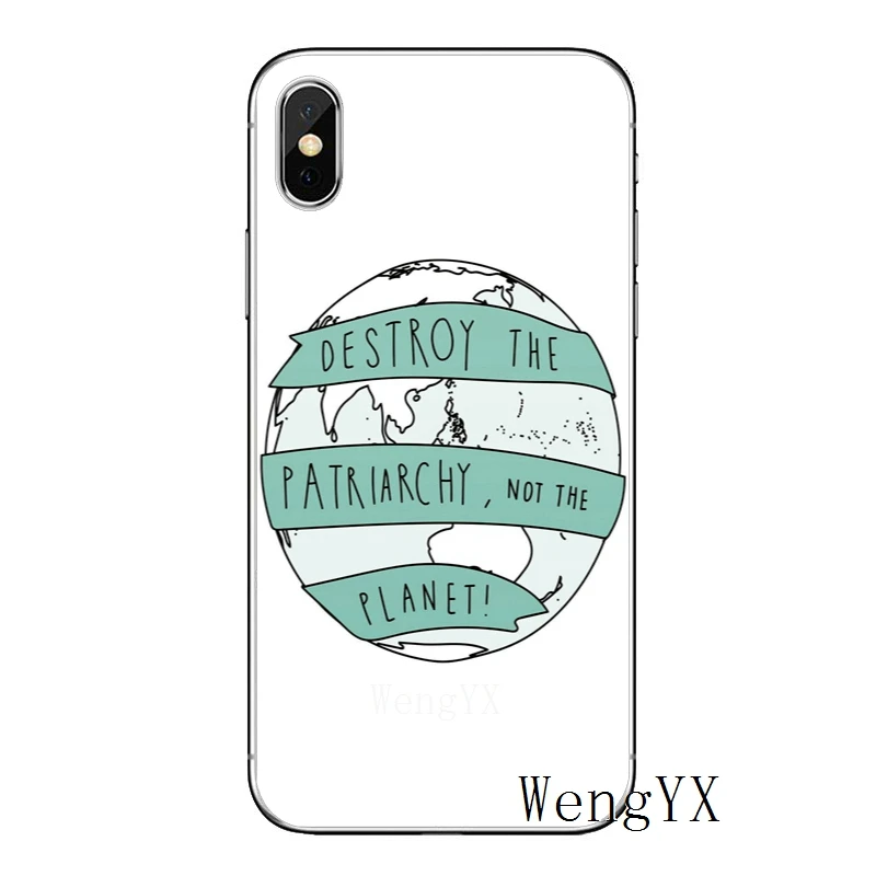 Разрушите Патриархию не планету для iPhone X XR XS Max 8 7 6s 6 plus SE 5s 5c 5 4s 4 iPod Touch чехол мягкий чехол для телефона - Цвет: The-Planet-A-08