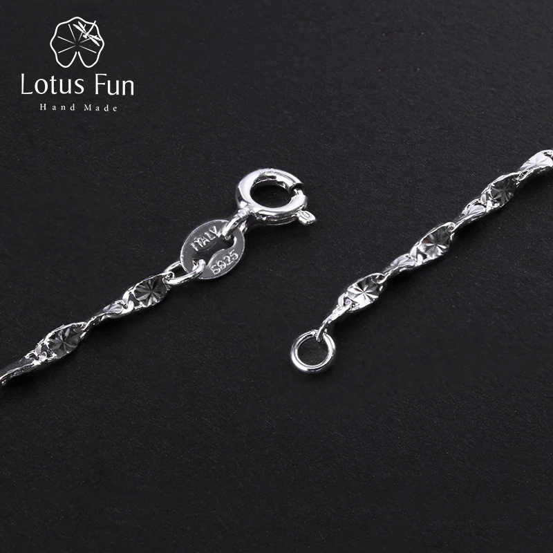 Lotus Fun реальные 925 серебро Красивые ювелирные изделия Высокое качество