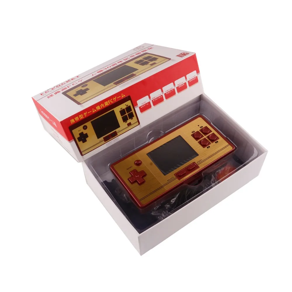 Карманная игровая консоль для ретро видеоигр 2 6 дюймов красочные 600 игр