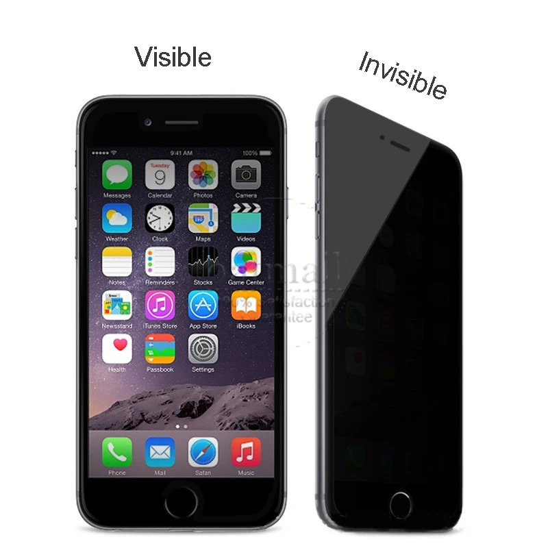 0 33 мм секретность Антишпион пленка из закаленного стекла для Apple iPhone 7 8 Plus