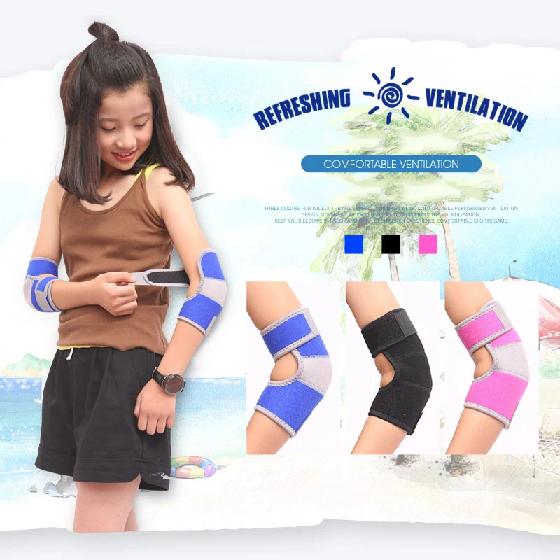 

Детский комплект из 2 предметов противоударный защитный Губка Локоть Поддержка накладки на открытом воздухе роликовые коньки Танцы защита ...