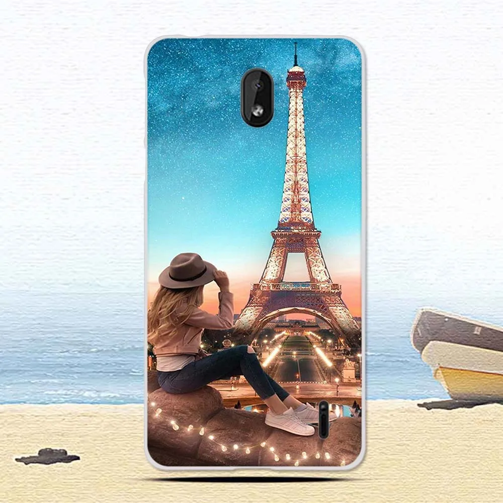 15 Случай для Nokia 1 Plus с цветочным рисунком, Мягкий Силиконовый ТПУ защитный чехол для Nokia 1 Plus, чехол для телефона s Capa Fundas - Цвет: 15