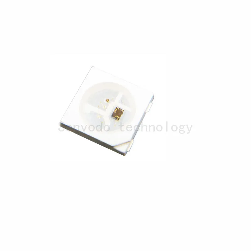 100 ~ 1000X адресуемый SK6812 5050SMD RGB Полноцветный умный светодиодный чип Бесплатная