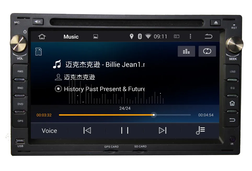 7 &quotавтомобильный DVD на основе Android с GPS WIFI аудио Радио стерео мультимедиа для VW