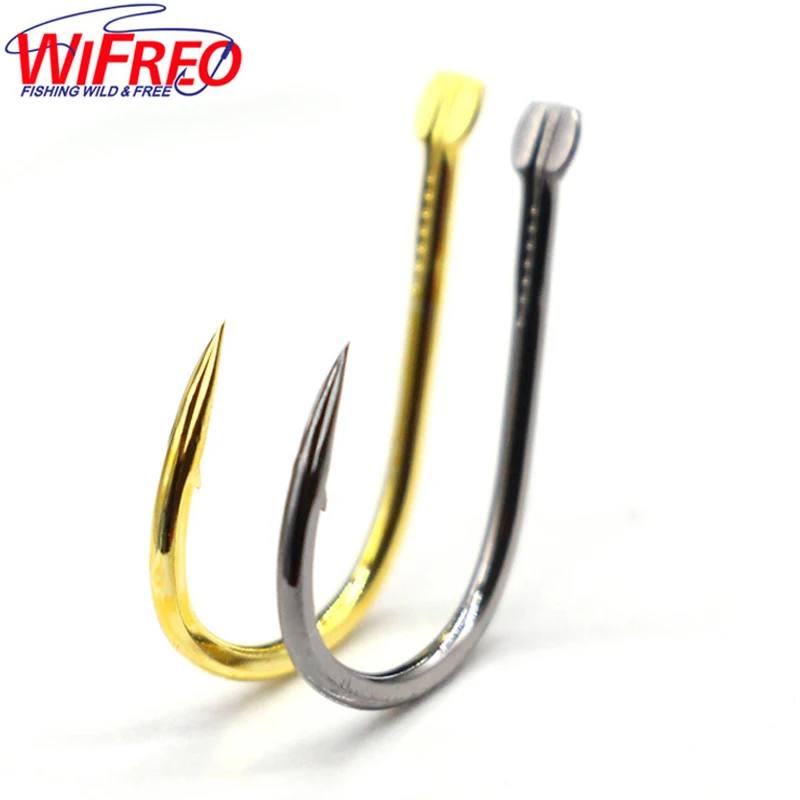 100 шт. рыболовные крючки из высокоуглеродистой стали|high carbon steel|fishing hookhook black |