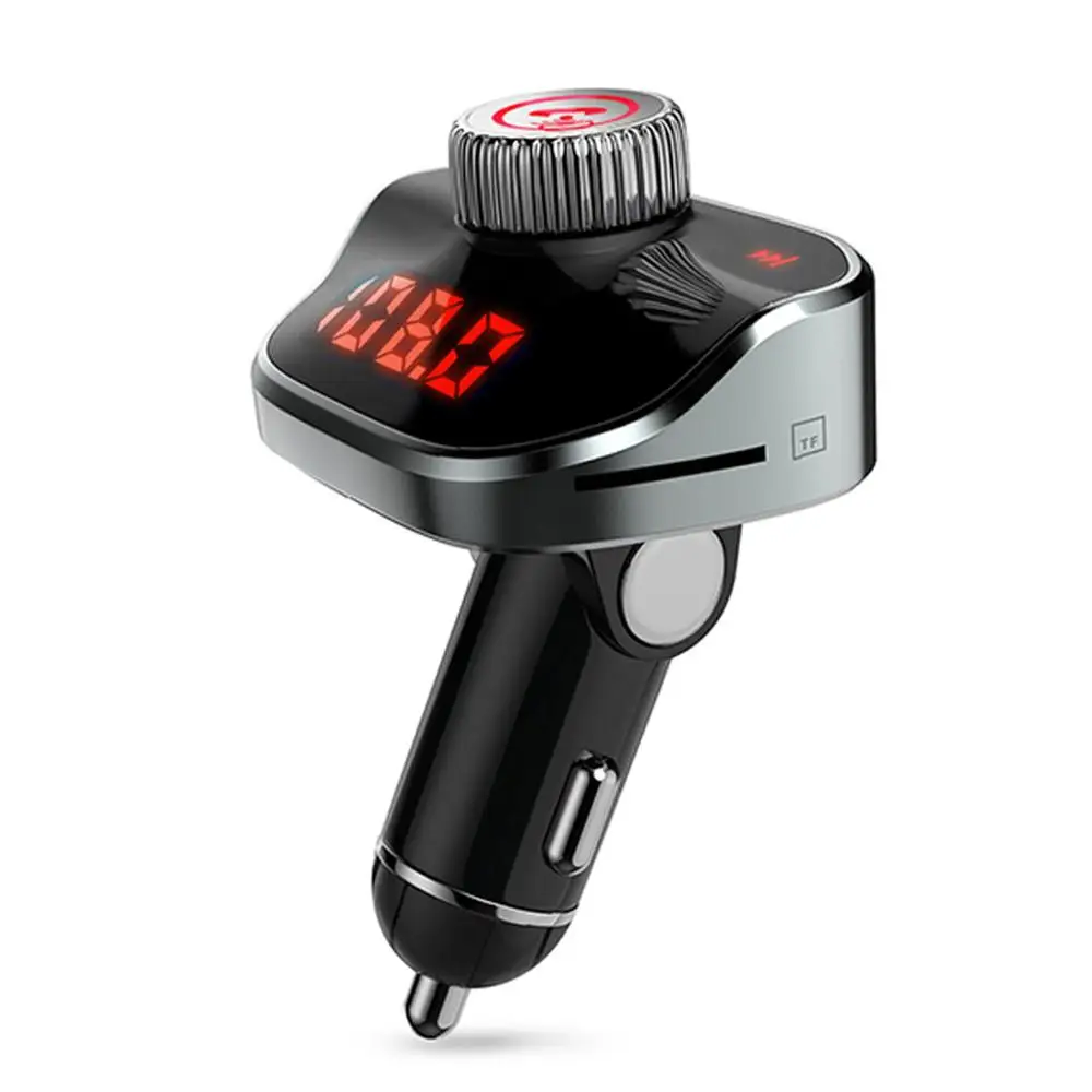 Mp3-плеер fm-передатчик 3.1A быстрое двойное зарядное устройство USB Bluetooth Handsfree LCD
