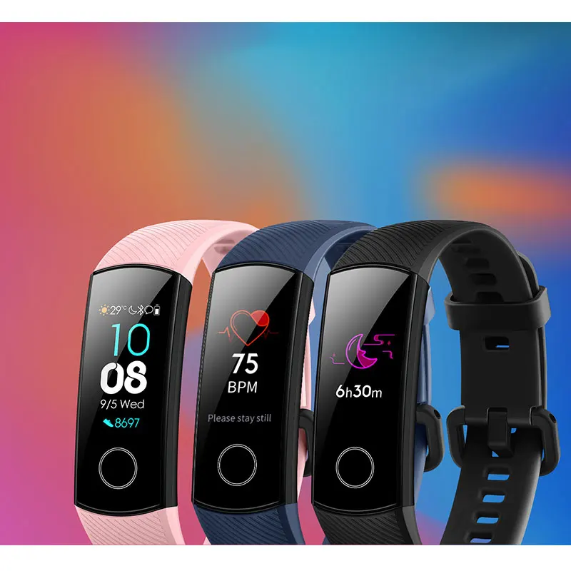 Honor Band 4 умный Браслет фитнес браслет в реальном времени пульсометр научный