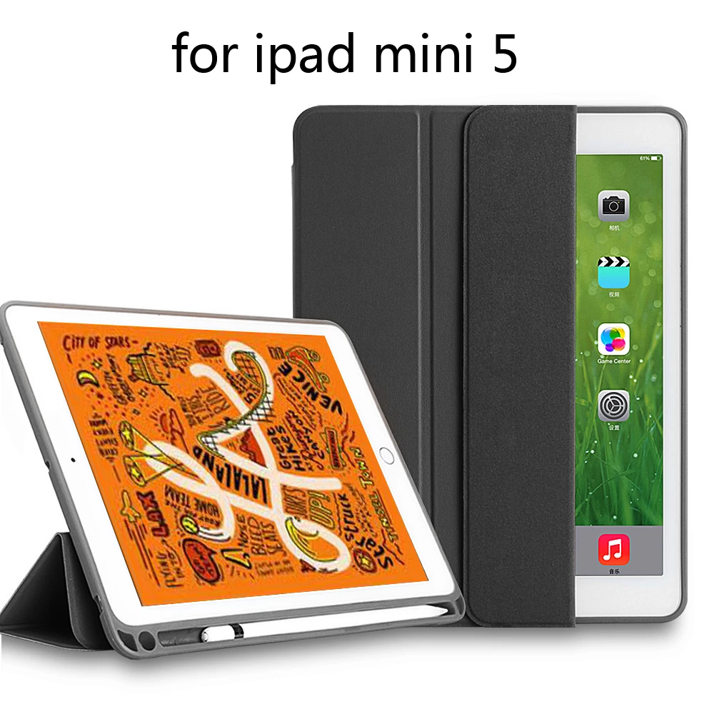 Чехол из ТПУ премиум класса PFHEU для нового iPad mini 5 7 9 дюймов чехол сумка с