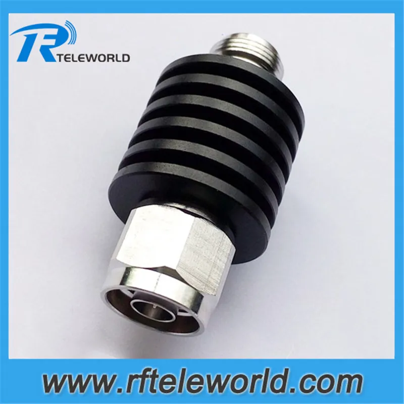Бесплатная доставка 10 Вт RF коаксиальный аттенюатор 1db 2db 3db.5db 6db.10db.15db.20db.30db 40dB 50db DC