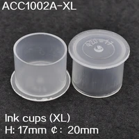 500pcs small tatoo color ink mug mini white plastic tattoos cups for tattoo ink tattooing accesories supplies embroidery sale