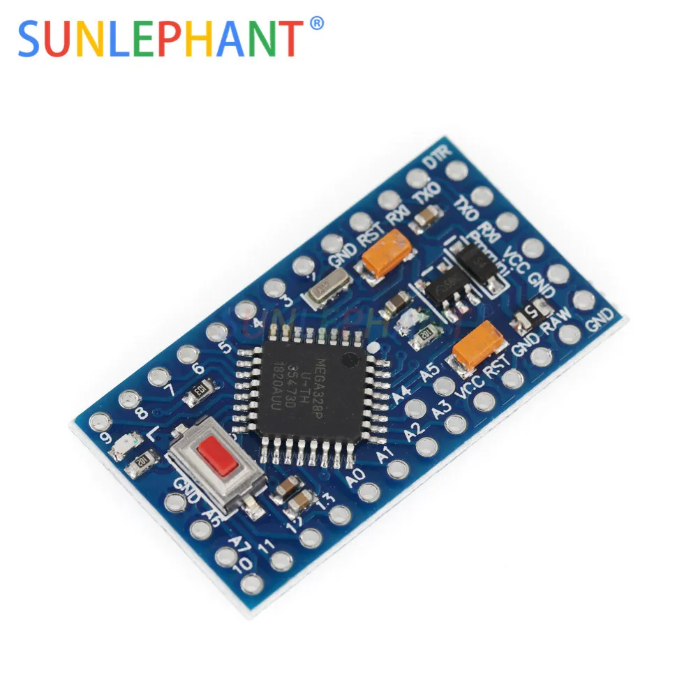 ATMEGA328 3 В 8 МГц ATMEGA328P в 5 Pro Mini 328 16 для Arduno 1 шт. | Электронные компоненты и
