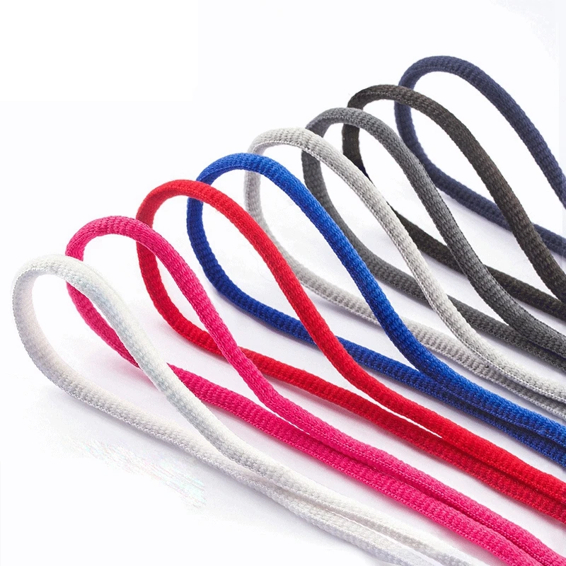 1Pair/ Classic Round Shoelaces High Quality Leisure Sport Shoe laces  Outdoor Men And Women Shoelace Fashion Multi Color