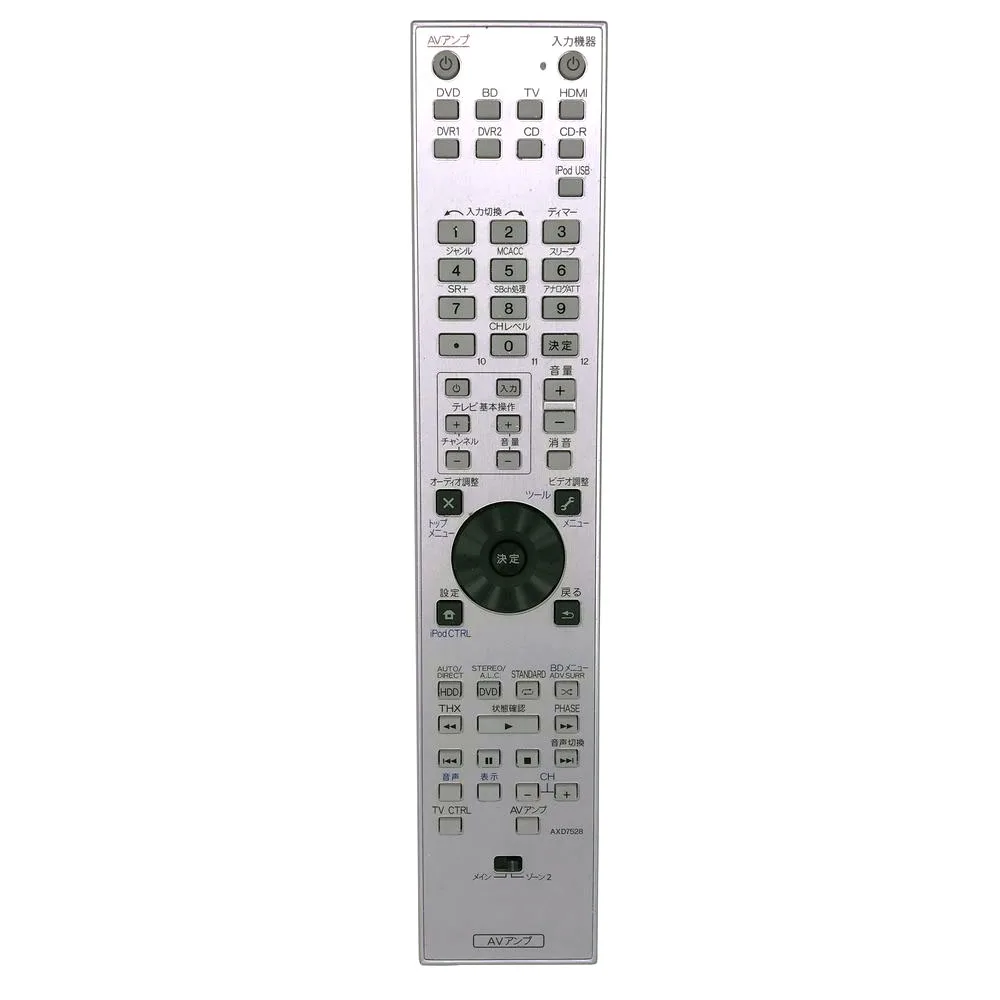 Б/у оригинальный пульт дистанционного управления AXD7528 для PIONEER BD DVD AV системы ler