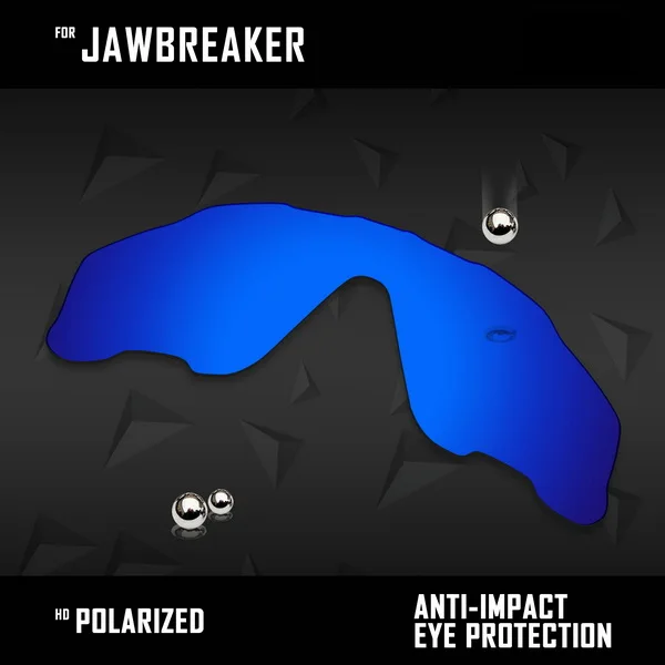 Deep Blue OOWLIT Lenses Replacements For Oakley Jawbreaker Sunglasses Polarized- Multi Colors - Цвет линз: Deep Blue