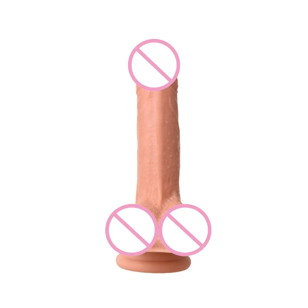 Водонепроницаемый реалистичный G Spot фаллоимитатор на присоске Мужской пенис