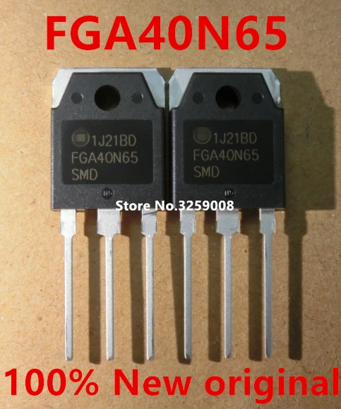 

2018+ FGA40N65 FGA40N65SMD 40A/650V new original import 5/10pieces