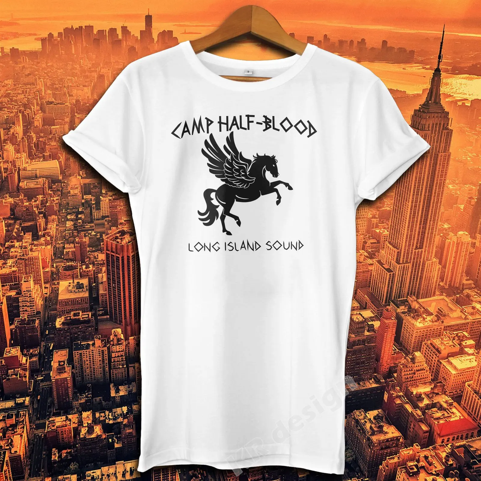Camp Half Blood T-shirt Percy Jackson Movie Shirt Long Island Sound Greek Demi God Tee shirt Heroes of Olympus Shirt