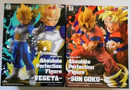 BANPRESTO Dragon Ball Z абсолютное совершенство фигура Гоку Вегета шорты SSJ Игрушка Модель Brinquedos DBZ Сон Гоку