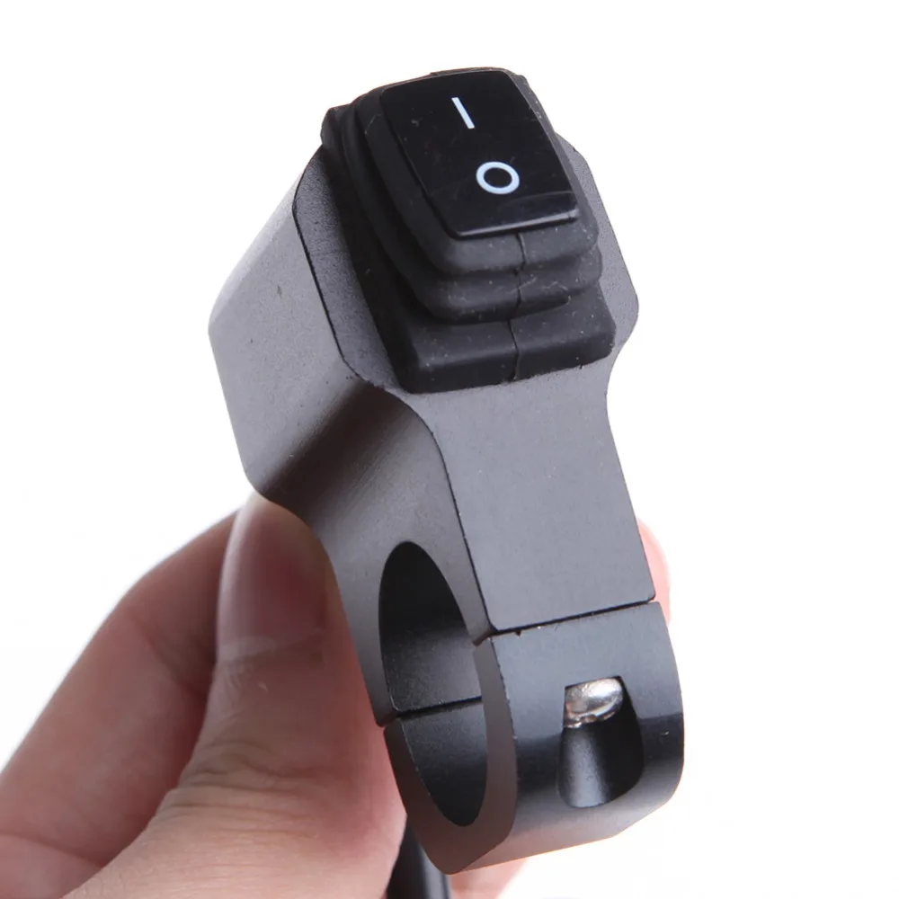 New 7/8 Waterproof Motorcycle Handlebar Turn Signal Indicator ON OFF Switch 12V qyh | Автомобили и мотоциклы