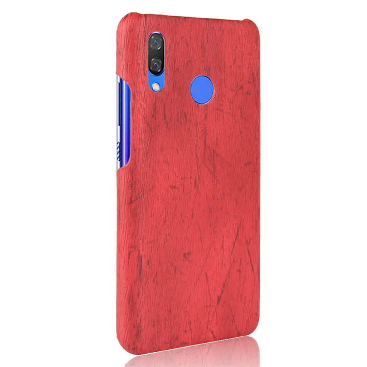 Новинка для huawei nova 3i чехол huawei nova 3 PAR-LX9 винтажный Твердый чехол из искусственной кожи для huawei nova 3i INE-LX2 чехол для телефона s - Цвет: red