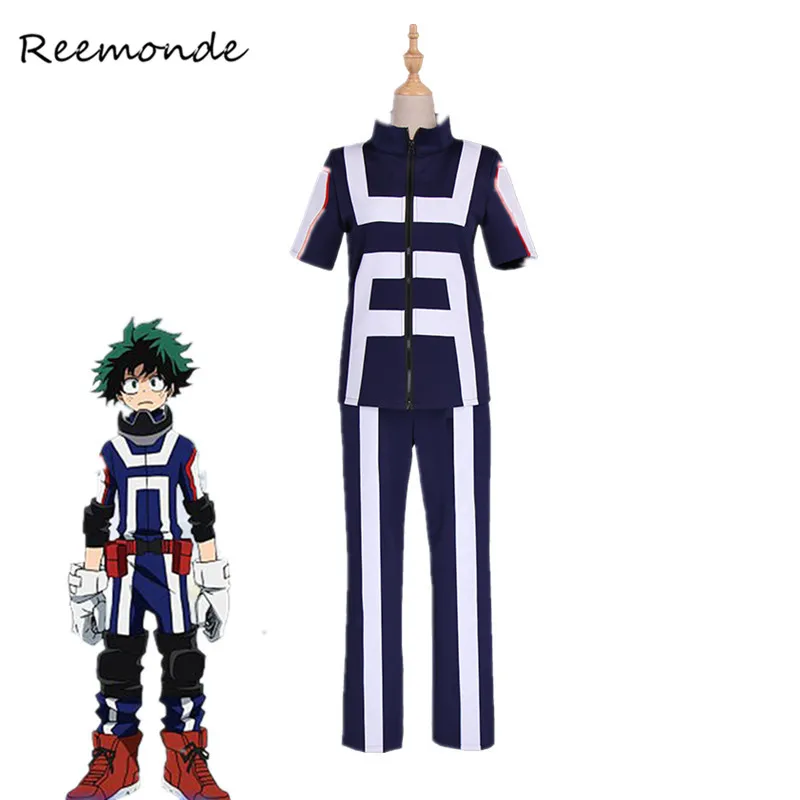 

Anime My Hero Academia Cosplay Costume Todoroki Shoto Midoriya Izuku Bakugo katsuki Cosplay School Uniforms In Men Boys Costume