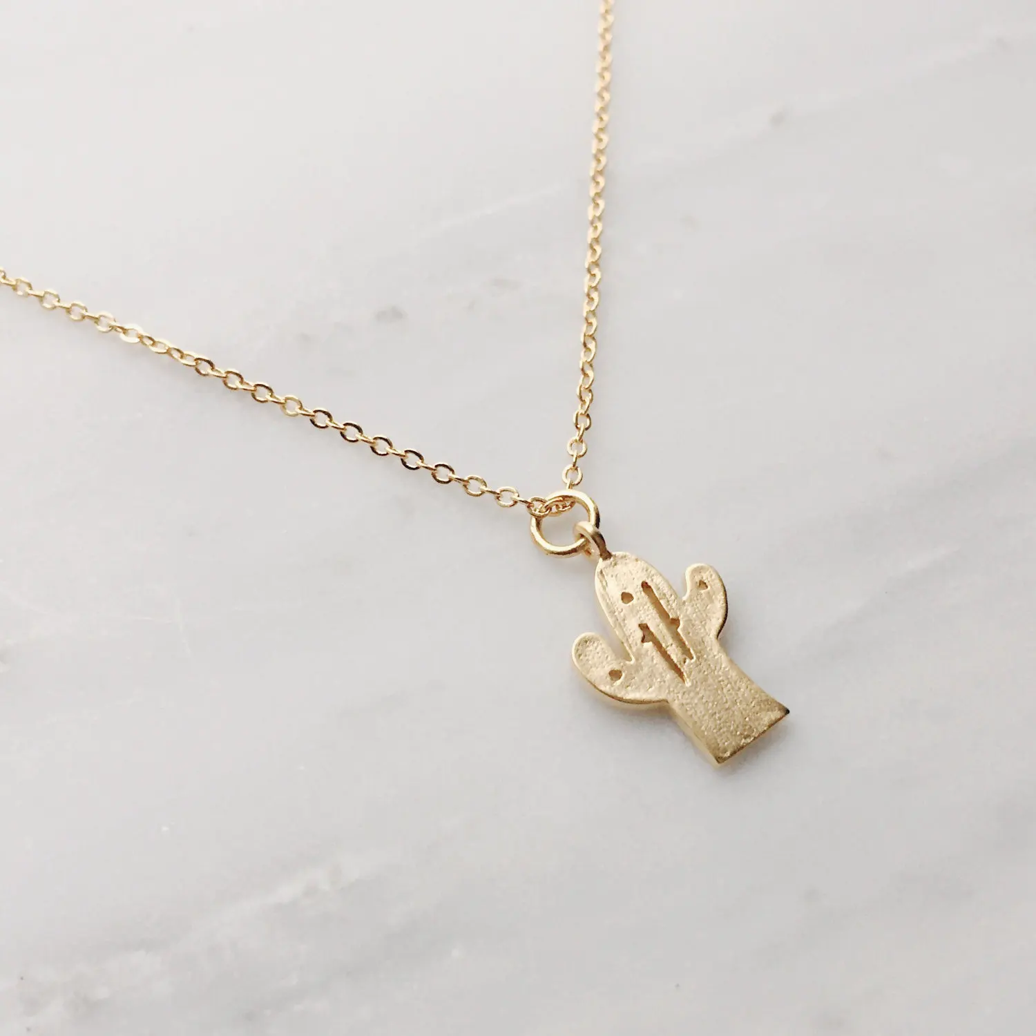 Free Shipping Cactus Pendant Necklaces Plant Necklace New Fashion Gold Silver Chain | Украшения и аксессуары
