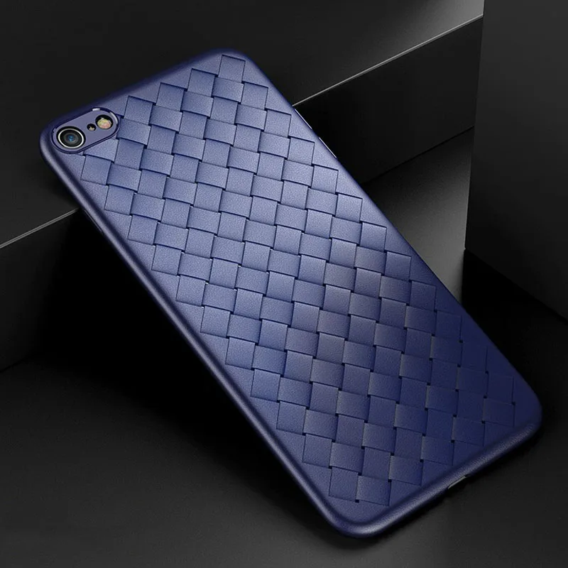 Супер мягкий чехол для телефона iPhone 8 X XS Max роскошные чехлы-сетки 6 6s 7 Plus XR