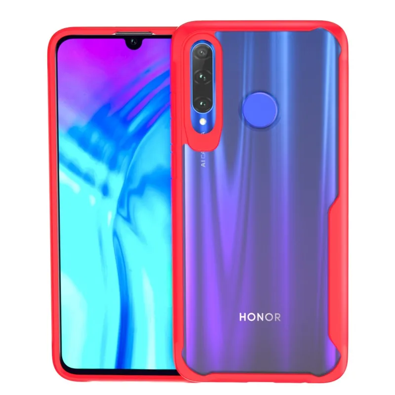 Чехол для huawei P Smart плюс 2019 чехол Прозрачный ударопрочный Пластик Honor 10 lite 10i