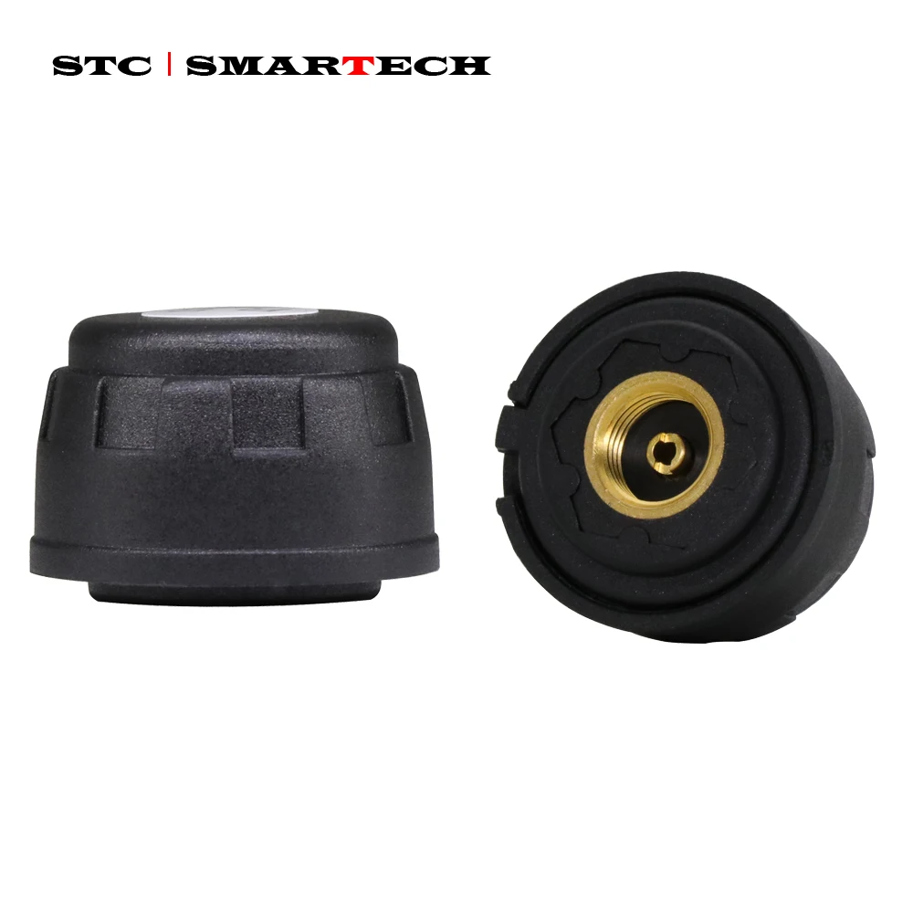 SMARTECH TPMS автомобильная система мониторинга давления в шинах солнечной энергии, датчик давления в шинах и приемник ЖК-дисплея с голосПредупреждение