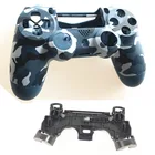 Передняя и задняя крышка корпуса Soft Touch для контроллера Playstation 4 PS4 Pro V2 CUH-ZCT2 JDM-040 JDS 040